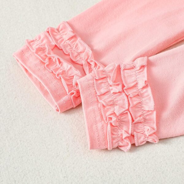 Baby Girl Clothes Toddler Girl Outfits Ruffle Shirt Pants Cute Infant Outfit Set Baby Girl Fall Winter Clothes - Image 8