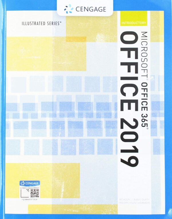 Illustrated MicrosoftOffice 365 & Office 2019 Introductory (MindTap Course List)