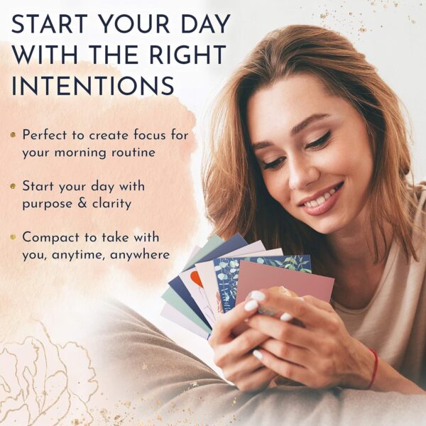 RYVE 52 Positive Affirmation Cards for Women – Mindfulness Prompts with Inspirational Quotes for Daily Motivation & Meditation – Inspirational and Daily Affirmations Cards, Inspirational Gifts - Image 8