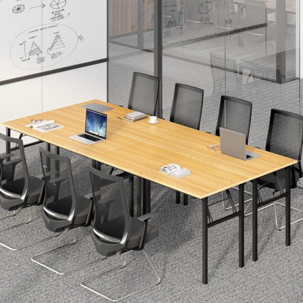 Need Home Office Desk - Large Computer Desk Sturdy Table Foldable Desk Gaming Computer Table No Assembly Required AC5BB 60 inch - Image 4