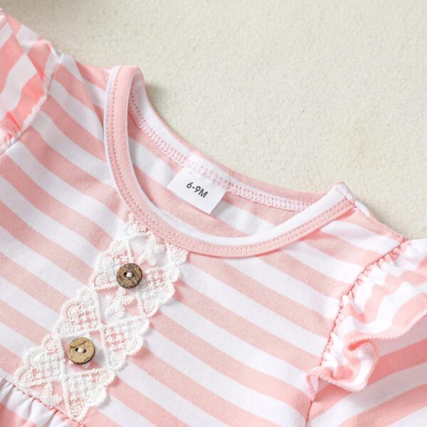 Baby Girl Clothes Toddler Girl Outfits Ruffle Shirt Pants Cute Infant Outfit Set Baby Girl Fall Winter Clothes - Image 4