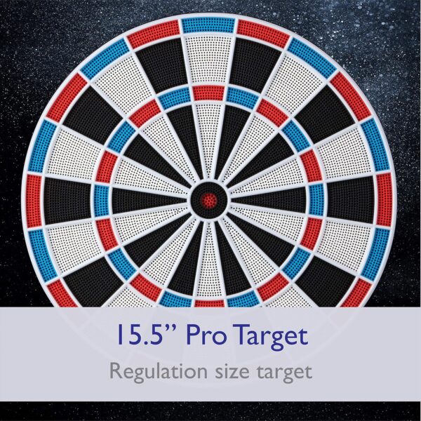 Viper by GLD Products 777 Electronic Dartboard Sport Size Over 40 Games Auto-Scoring LCD Cricket Display Impact-Tough Target for Lasting Durability and Ultra-Thin Spider for Fewer Bounce Outs with Soft Tip Darts, black, one size - Image 10