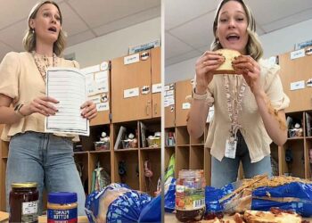 Artistic Writing Lesson Utilizing Peanut Butter Goes Viral