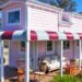 This pink tiny residence nails the Australian Federation-era fashion look