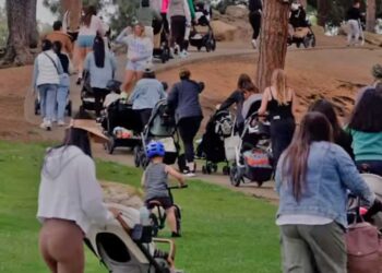 Mother walks each day to deal with despair—sparks world motion