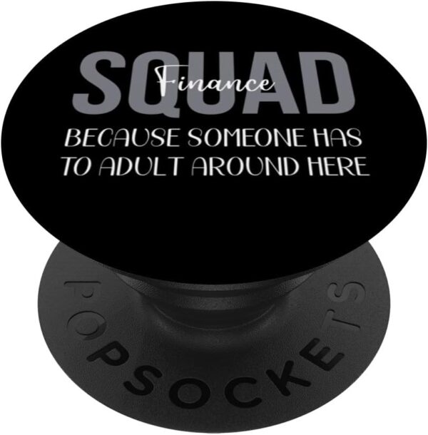 Finance Department Women Team Men Finance Squad Financial PopSockets Standard PopGrip