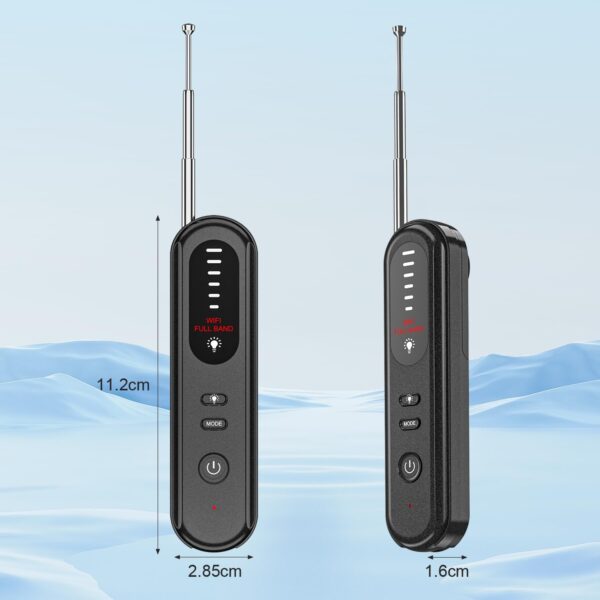 Hidden Camera Detector - 2025 Hidden Bug and Camera Detector GPS Detector, Hidden Device Detector for Travel丨 Hotels丨Home丨Office, 6 Levels Sensitivity - Image 6