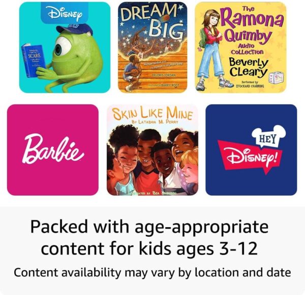 Amazon Echo Pop Kids (newest model), Designed for kids, with parental controls, Includes 6 months of Amazon Kids+, Disney Princess - Image 5