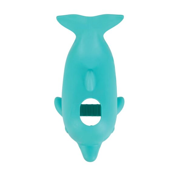 Nuby Bathtub Safety Spout Guard - Compatible with Most Standard Faucets - Bath Toys - Dolphin - Image 6