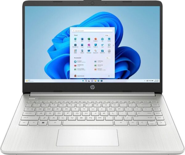 HP 14 Inch Laptop Student Business, Intel Dual-Core N4120, 8 GB RAM, 384 GB Storage(128GB eMMC+256GB MSD), Webcam, HDMI, WiFi, 1-Year Office 365 & Windows 11 Pro, w/Accessories - Image 6