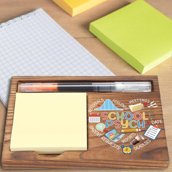 School Psych Gifts, School Psychologist Appreciation Gifts Thank You Gifts for School Psych Behavior Therapist, Positivity Gifts Desk Self-Stick Note Pad Holders EDP03 - Image 6