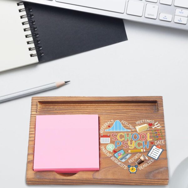 School Psych Gifts, School Psychologist Appreciation Gifts Thank You Gifts for School Psych Behavior Therapist, Positivity Gifts Desk Self-Stick Note Pad Holders EDP03 - Image 2
