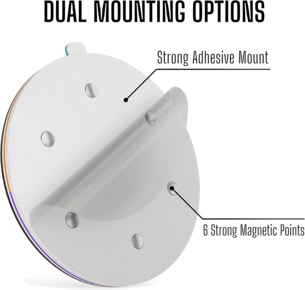 Office Door Signs, Essentials - Rotating Status Door Sign - Do not Disturb, Out of Office, In a Meeting, Back Soon, Working Remotely, Welcome Come In - Dual Mounted Fit For Door, Wall or Window - Image 4