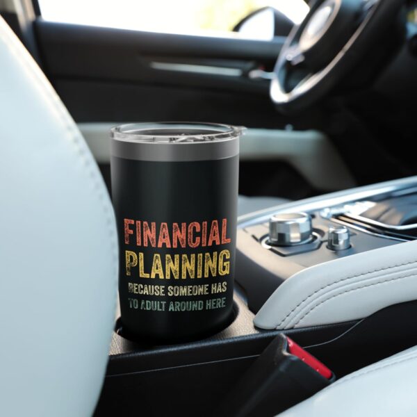Financial Planning Finance Department Team Appreciation Week Stainless Steel Insulated Tumbler - Image 6