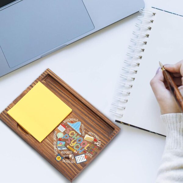 School Psych Gifts, School Psychologist Appreciation Gifts Thank You Gifts for School Psych Behavior Therapist, Positivity Gifts Desk Self-Stick Note Pad Holders EDP03 - Image 5
