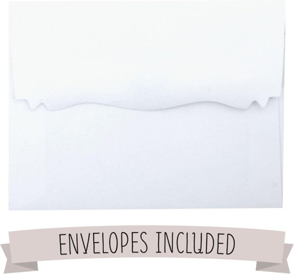 Big Dot of Happiness American Flag - Sympathy Thank You Note Cards (8 count) - Image 5