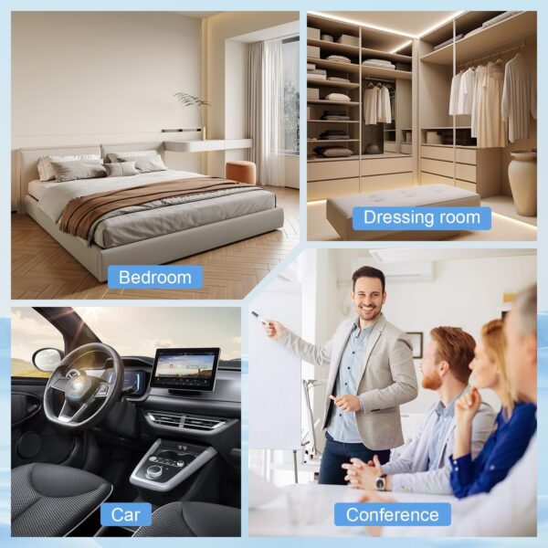 Hidden Camera Detector - 2025 Hidden Bug and Camera Detector GPS Detector, Hidden Device Detector for Travel丨 Hotels丨Home丨Office, 6 Levels Sensitivity - Image 5