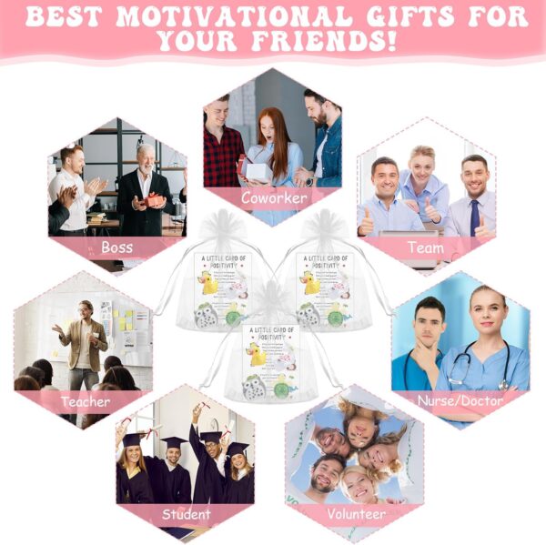 Lincia 15 Set Thank You Gifts Bulk Back to School Funny Positivity Gifts with Resin Animals and Encouragement Cards for Teacher Student Coworkers Employee Appreciation - Image 5
