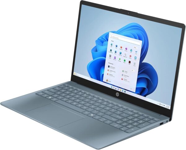 HP Stream 14" HD BrightView Laptop, Intel Celeron N150 Processor, 32GB RAM, 1152GB Storage(128GB EMMC+1024GB SSD), Intel HD Graphics, 720p Webcam, 1 Year Office 365, Blue, Win 11 S - Image 3