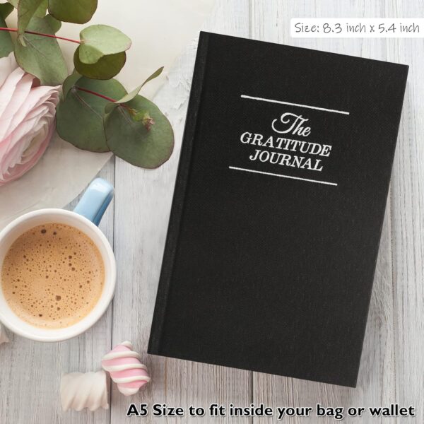 The Gratitude Journal, manifestation journal, Daily Journal with Prompts for Affirmation, Happiness, Mindfulness, Positivity, Wellness, Undated Journal for Women & Men(8.5 * 5.5 inches) - Image 5