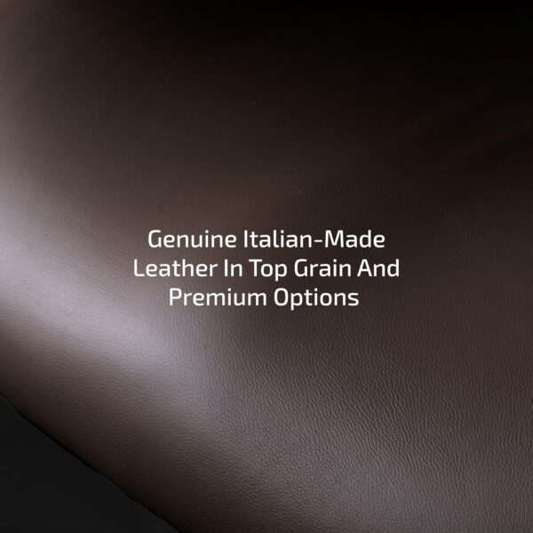 X-Chair X4 High End Executive Chair, Brown Leather with Headrest - Ergonomic Office Seat/Dynamic Variable Lumbar Support/Floating Recline/Stunning Aesthetic/Adjustable/Perfect for Office or Boardroom - Image 7