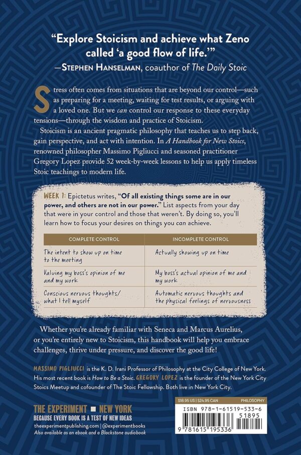 A Handbook for New Stoics: How to Thrive in a World Out of Your Control―52 Week-by-Week Lessons - Image 2