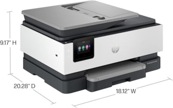 HP OfficeJet Pro 8135e Wireless All-in-One Color Inkjet Printer, Print, Scan, Copy, Fax, ADF, Duplex Printing, Best-for-Home Office, 3 month Instant Ink trial included (40Q35A) - Image 5