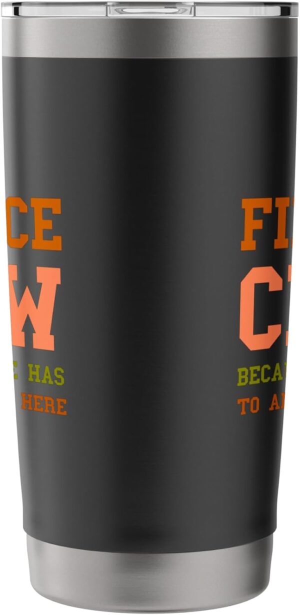 Finance Department Team Men Women Financial Crew Funny Adult Stainless Steel Insulated Tumbler - Image 4
