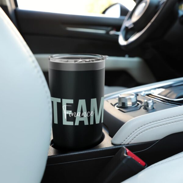 Finance Department Financial Planning Team Week Women Men Stainless Steel Insulated Tumbler - Image 6