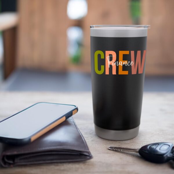 Finance Department Team Men Financial Planning Week Women Stainless Steel Insulated Tumbler - Image 7