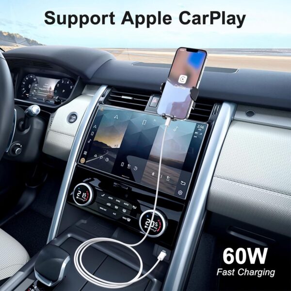 iPhone 16/15 Pro Max Plus Car Charger, Agtray 4-Port 65W USB C Car Charger Fast Charging Cigarette Lighter 12v Car Adapter & 6FT USB C Braided Cable for iPhone 16 15 Pro Max Plus, iPad Pro Air Mini - Image 6