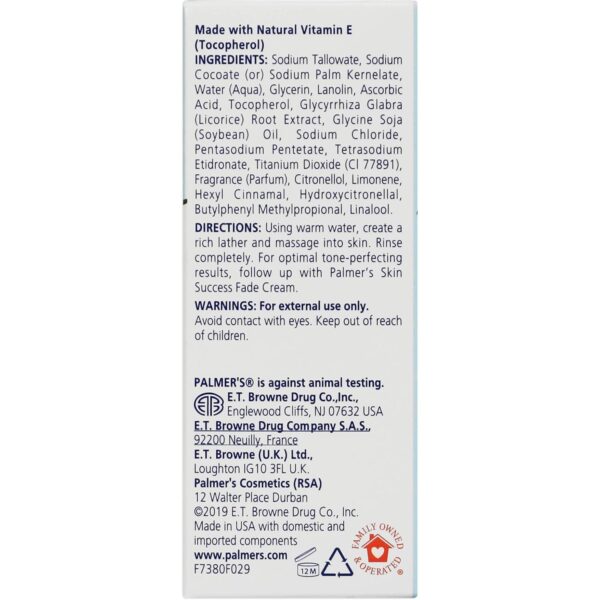 Palmer's Skin Success Anti-Dark Spot Complexion Bar, 3.5 oz. - Image 4