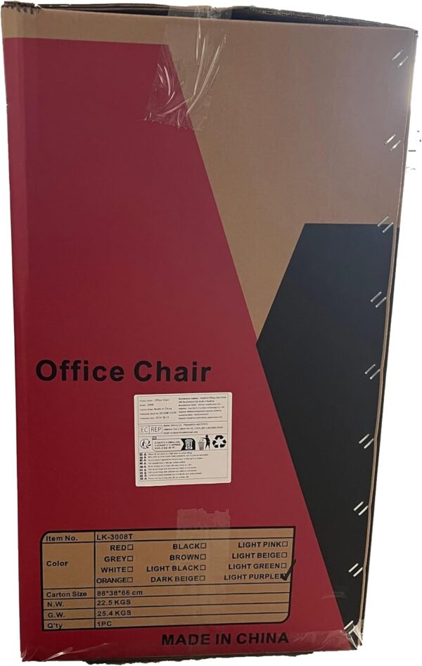 Efomao Big and Tall Office Chair 400lbs – PU Leather Executive Office Chair with Lumbar Support & Leg Rest, Heavy-Duty Computer Chair for Home Office, Dark Beige - Image 9
