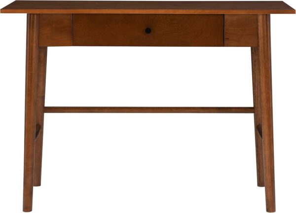Melissa Mid Century Walnut Desk by Linon - Image 10