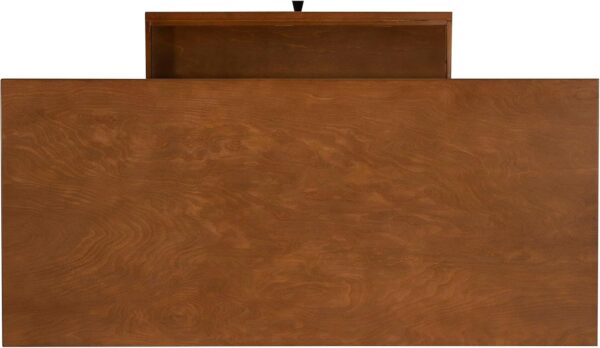 Melissa Mid Century Walnut Desk by Linon - Image 21