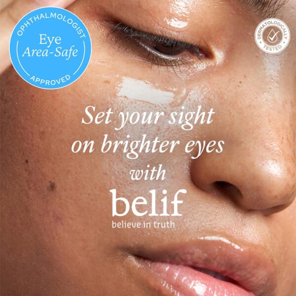belif Aqua Bomb Cooling Eye Gel - Caffeine & Hyaluronic Acid for Puffiness & Hydration, Niacinamide & Vitamin C for Dark Circles, Adenosine & Collagen for Plumping & Firming, Korean Skin Care - Image 9