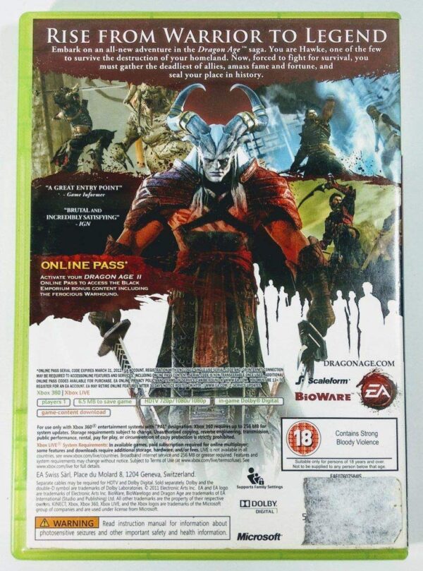 Dragon Age 2 (Xbox 360) by Electronic Arts - Image 3