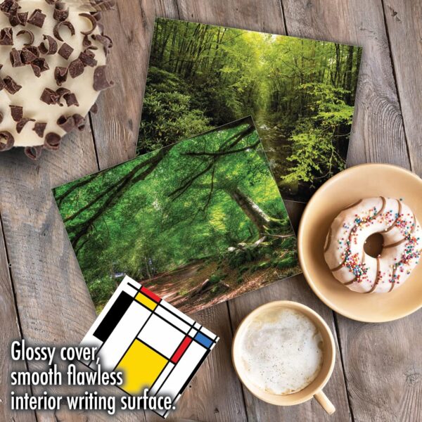 The Best Card Company 10 Assorted Thank You Note Cards Boxed Set 4 x 5.12 Inch with Envelopes (10 Designs, 1 Each) Nature Trails M6467TYG - Image 5