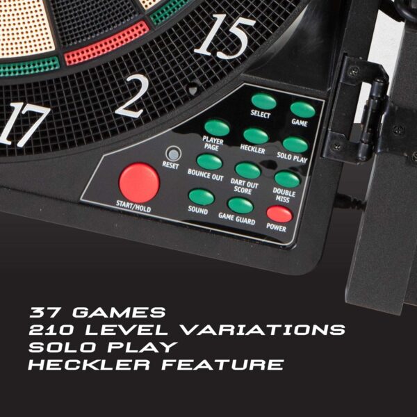 Arachnid Cricket Maxx 4.0 Electronic Dartboard Set, Black - Image 4