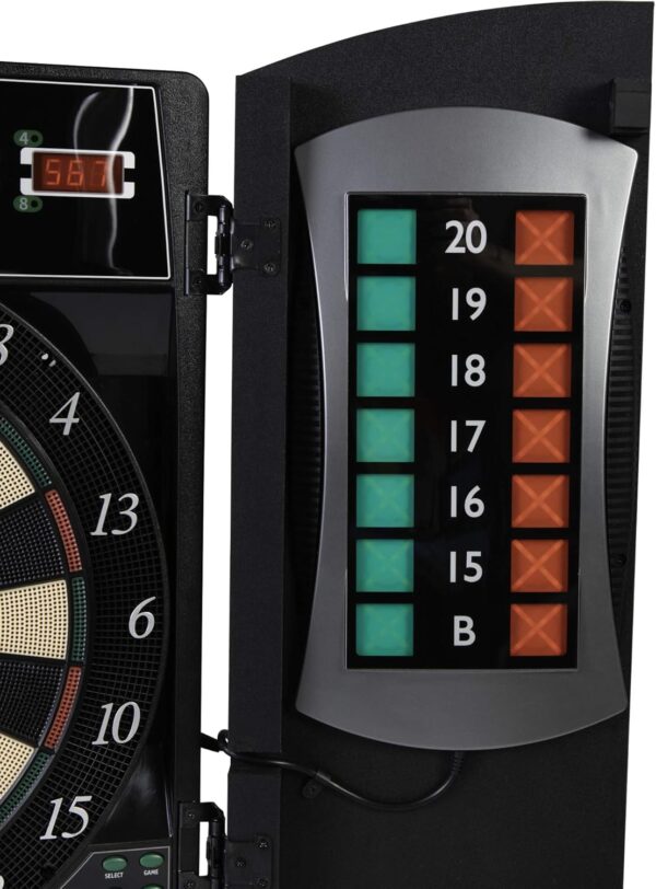 Arachnid Cricket Maxx 4.0 Electronic Dartboard Set, Black - Image 8