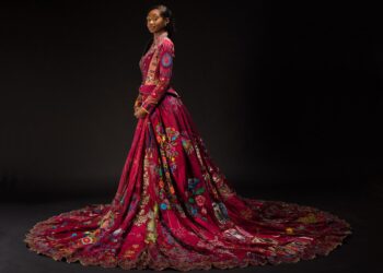 The world in a costume: the mission with 1.5 billion stitches