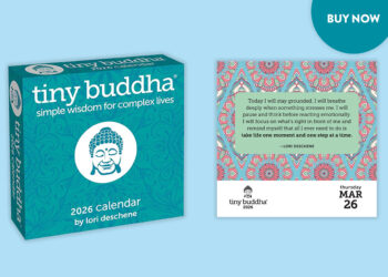 The 2026 Tiny Buddha Day-to-Day Calendar is Now Out there!