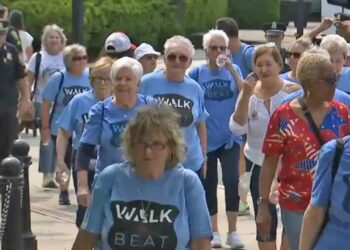 Group of seniors strolling weekly with police assist brings pleasure