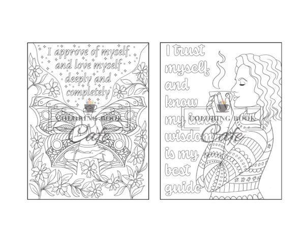 100 Inspirational Quotes Coloring Book for Adults: 100 Motivational Quotes, Positive Affirmations and Inspirational Phrases for Stress Relief and Relaxation - Image 37