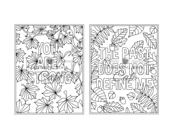 100 Inspirational Quotes Coloring Book for Adults: 100 Motivational Quotes, Positive Affirmations and Inspirational Phrases for Stress Relief and Relaxation - Image 18