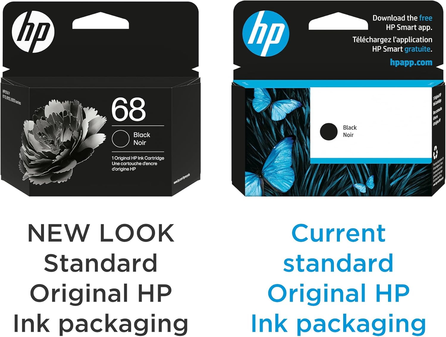 HP 68 Black Ink Cartridge | Works Envy 6100e, 6500e Series | Eligible for Instant Ink | 7FP21TN - Image 4