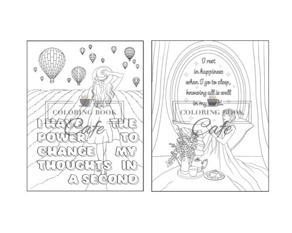 100 Inspirational Quotes Coloring Book for Adults: 100 Motivational Quotes, Positive Affirmations and Inspirational Phrases for Stress Relief and Relaxation - Image 34