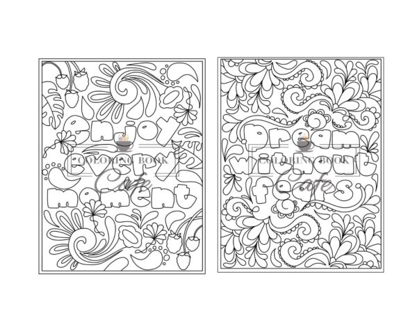 100 Inspirational Quotes Coloring Book for Adults: 100 Motivational Quotes, Positive Affirmations and Inspirational Phrases for Stress Relief and Relaxation - Image 28