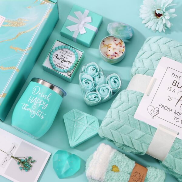 Birthday Gifts for Women Self Care Gift Set, Relaxing Spa Gifts Basket Women Care Package Get Well Soon Gift, Unique Christmas Gifts for Mom Wife Grandma Her Friend Sister, Thinking of You Presents - Image 2