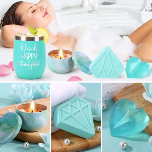 Birthday Gifts for Women Self Care Gift Set, Relaxing Spa Gifts Basket Women Care Package Get Well Soon Gift, Unique Christmas Gifts for Mom Wife Grandma Her Friend Sister, Thinking of You Presents - Image 3